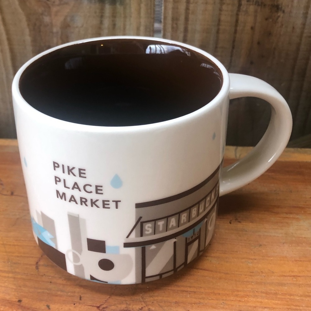 Starbucks 2013 You Are Here Collection Pike Place Market Ceramic 14oz Coffee Mug